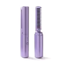 Mini Plancha de Pelo Recargable