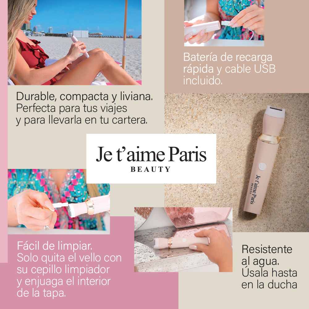 Depiladora Femenina Je T'aime Paris